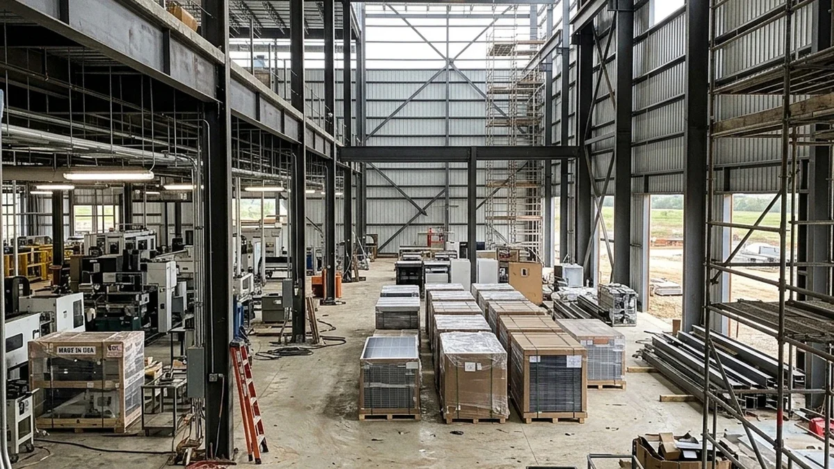 SpaceX construye una fábrica gigante de células solares de 10 GW en Texas